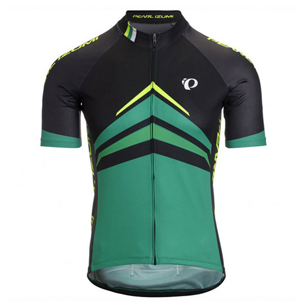 2017 Maglia Pearl Izumi nero e verde